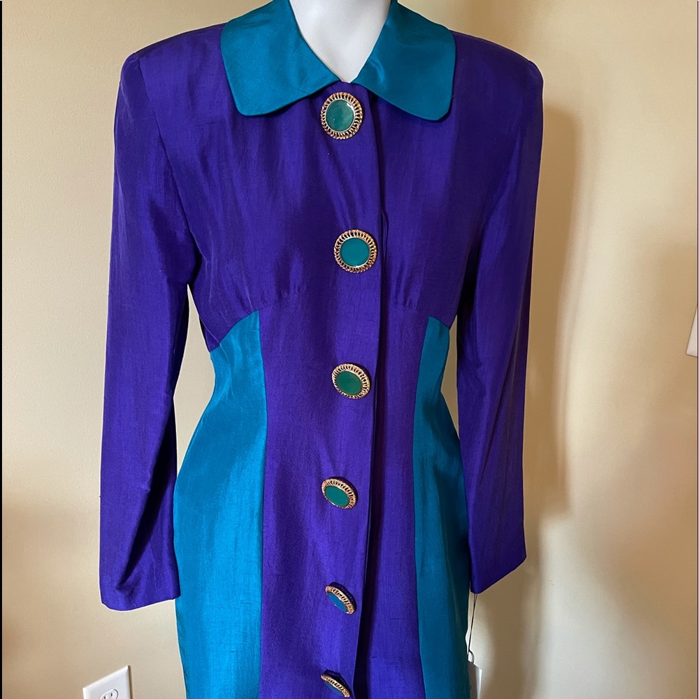Beautiful Vintage Silk Dress